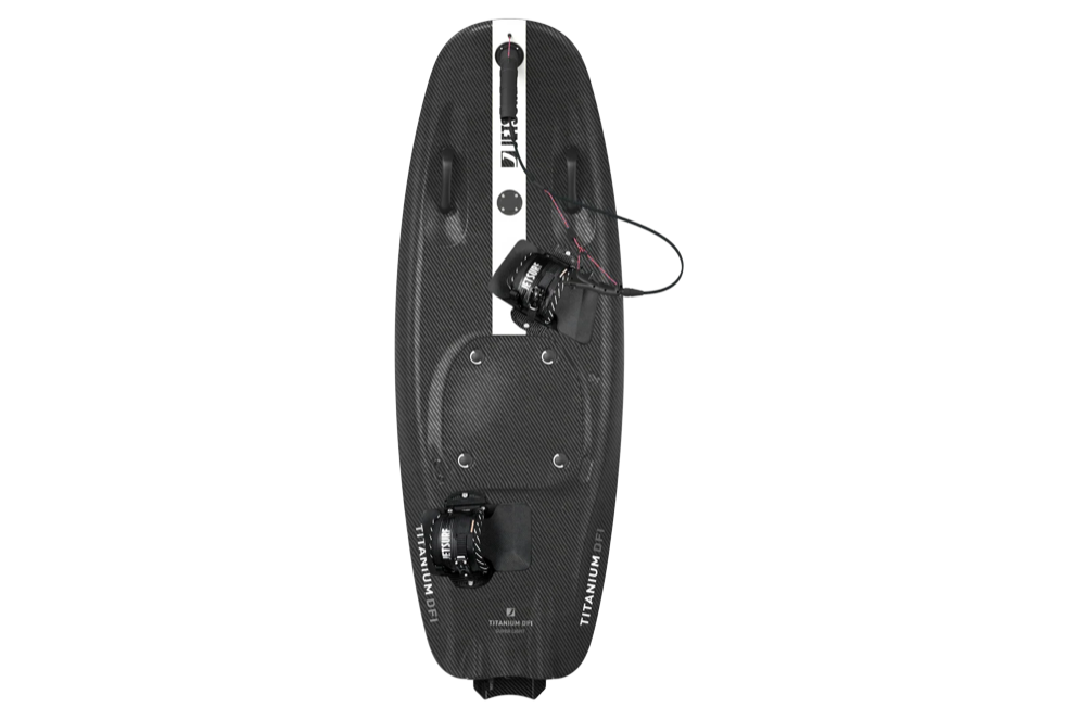 Top deck of the JETSURF Titanium DFI Super Light